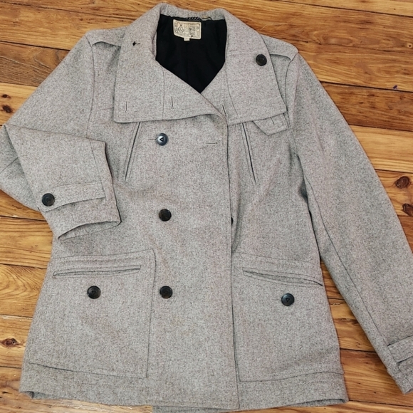 vintage cohesive & co Other - Vintage Cohesive & Co light brown Mens Peacoat Coat Jacket New Sz Large